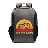 White River Monster Arkansas Cryptid Horned Fish Vector Backpack