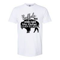 Wide Right No Goal Cloudy Eclipse Buffalo Softstyle CVC T-Shirt