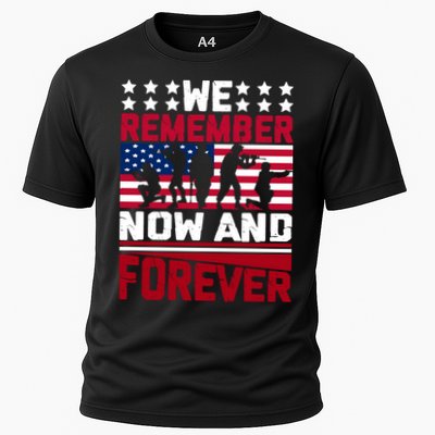 We Remember Now And Forever Gift Memorial Day Performance Shirt