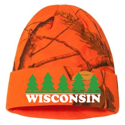 Wisconsin Retro Nature Kati Licensed 12" Camo Beanie