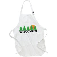 Wisconsin Retro Nature Apron