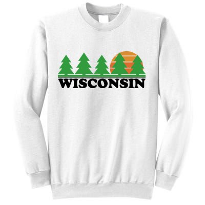 Wisconsin Retro Nature Sweatshirt