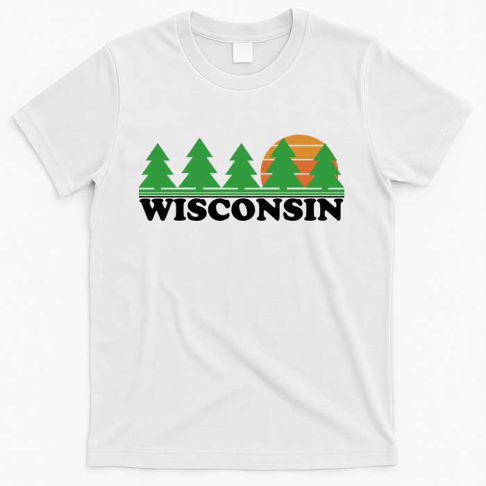 Wisconsin Retro Nature T-Shirt