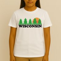 Wisconsin Retro Nature T-Shirt