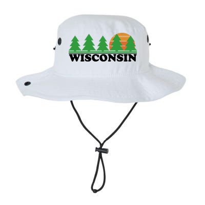Wisconsin Retro Nature Bucket Hat