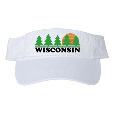Wisconsin Retro Nature Visor