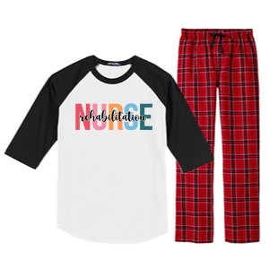 Wo Rehabilitation Nurse Funny Gift For Nursing Student Funny Gift Raglan Sleeve Pajama Set