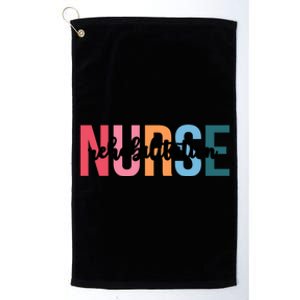 Wo Rehabilitation Nurse Funny Gift For Nursing Student Funny Gift Platinum Collection Golf Towel