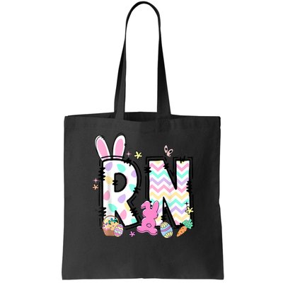 Women Registered Nurse Easter Spring Bunny RN Hospital Staff Bag