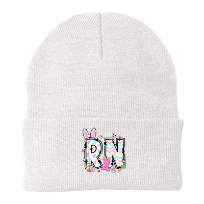 Women Registered Nurse Easter Spring Bunny RN Hospital Staff Beanie
