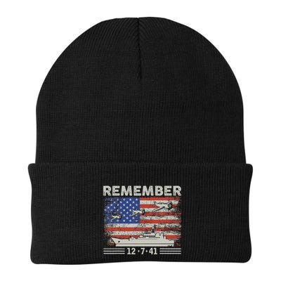 Wwii Remember Pearl Harbor Memorial Day December 7th 1941 Beanie