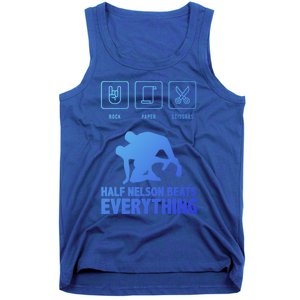 Wrestling Rock Paper Scissors Usa Beats Everything Great Gift Tank Top