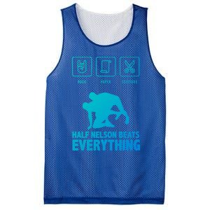 Wrestling Rock Paper Scissors Usa Beats Everything Great Gift Mesh Reversible Basketball Jersey Tank