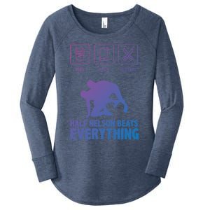 Wrestling Rock Paper Scissors Usa Beats Everything Great Gift Women's Perfect Tri Tunic Long Sleeve Shirt