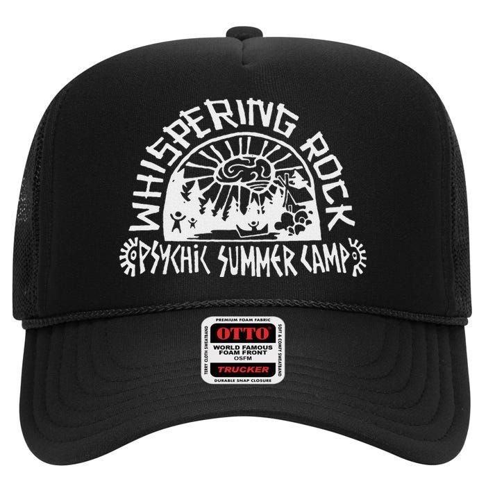 Whispering Rock Psychic Summer Camp High Crown Mesh Back Trucker Hat