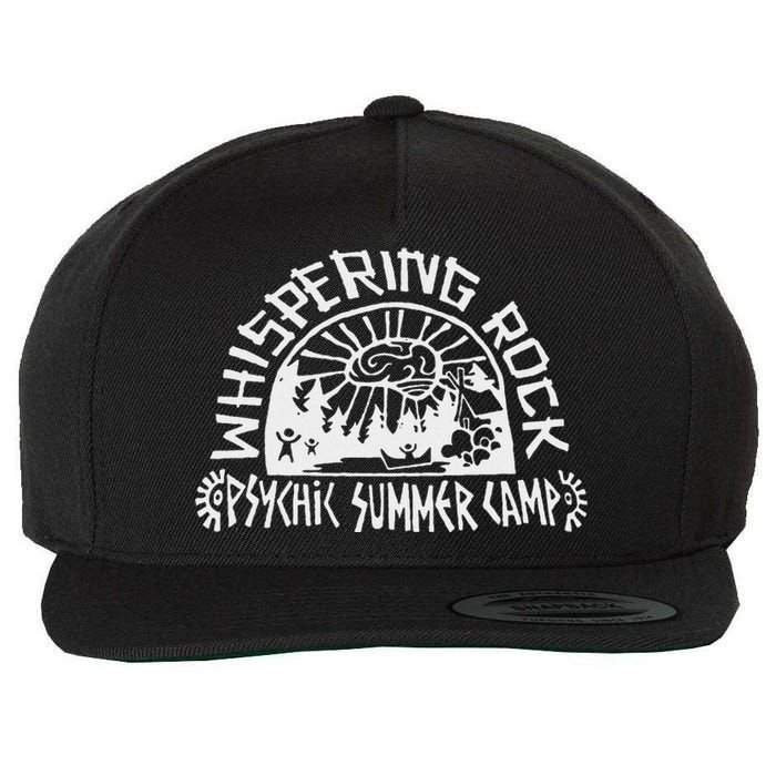 Whispering Rock Psychic Summer Camp Wool Snapback Cap