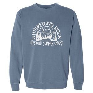 Whispering Rock Psychic Summer Camp Garment-Dyed Sweatshirt