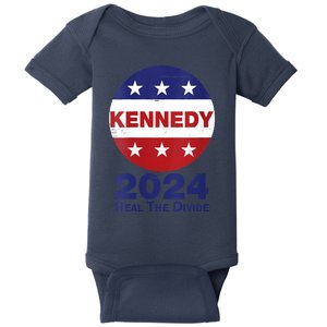 Women RFK Robert Kennedy Democratic President 2024 America Women Baby Bodysuit