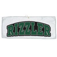 W Rizz Rizzler Funny Large Microfiber Waffle Golf Towel