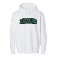 W Rizz Rizzler Funny Meme Garment-Dyed Fleece Hoodie