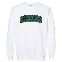 W Rizz Rizzler Funny Meme Garment-Dyed Sweatshirt