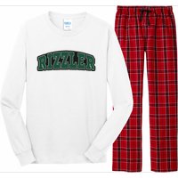 W Rizz Rizzler Funny Meme Long Sleeve Pajama Set