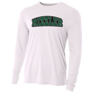 W Rizz Rizzler Funny Meme Cooling Performance Long Sleeve Crew