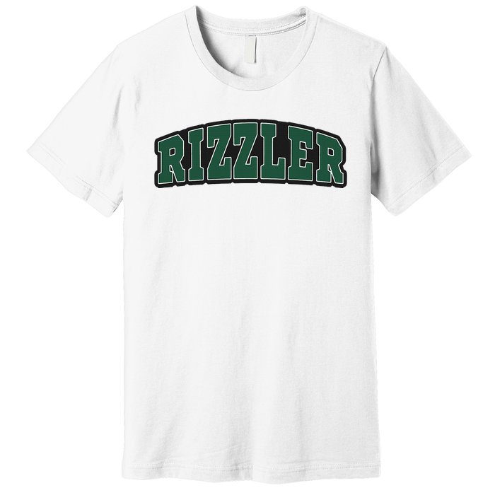 W Rizz Rizzler Funny Meme Premium T-Shirt