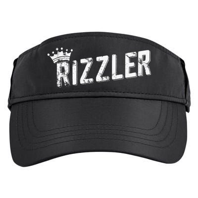 W Rizz Rizzler The Rizz God Adult Drive Performance Visor