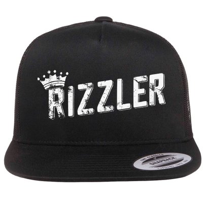 W Rizz Rizzler The Rizz God Flatbill Hat