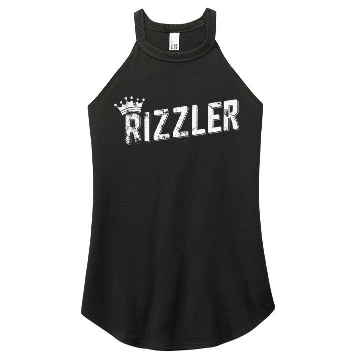 W Rizz Rizzler The Rizz God Women's Perfect Tri Rocker Tank