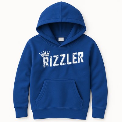W Rizz Rizzler The Rizz God Kids Hoodie