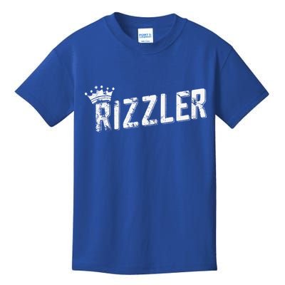 W Rizz Rizzler The Rizz God Kids T-Shirt