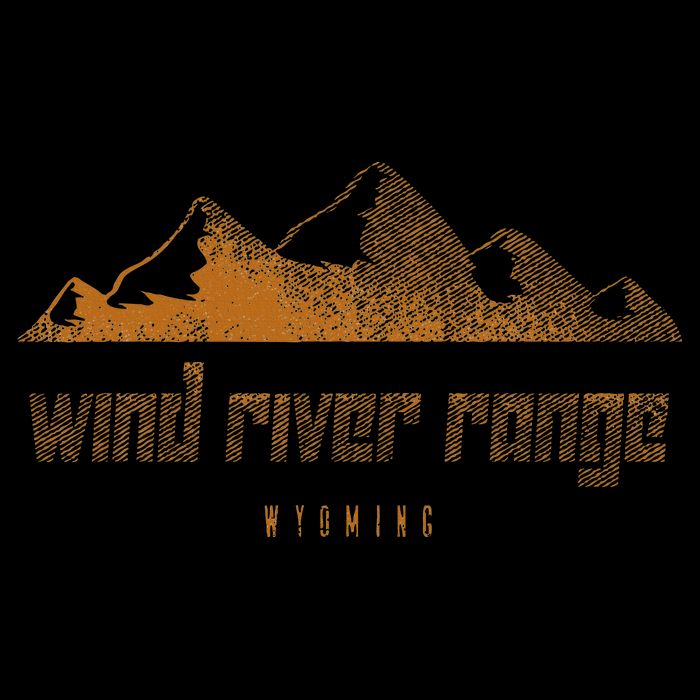 Wind River Range Mountains Wyoming Hiking Outdoors Vintage Bag