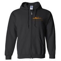 Wind River Range Mountains Wyoming Hiking Outdoors Vintage Full Zip Hoodie