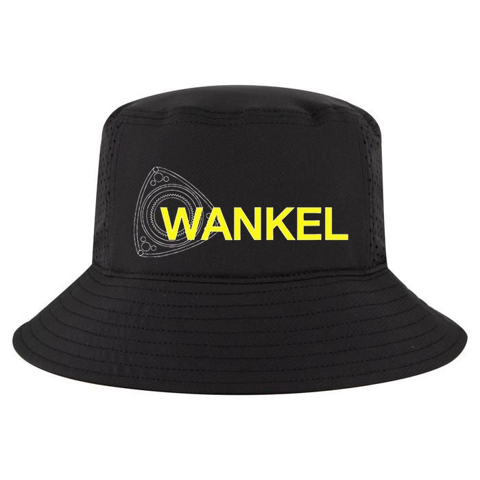 Wankel Rotary Rx8 Yellow Cool Comfort Performance Bucket Hat