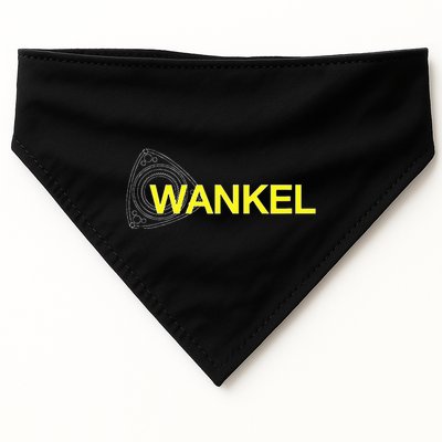 Wankel Rotary Rx8 Yellow USA-Made Doggie Bandana