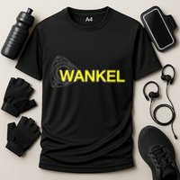 Wankel Rotary Rx8 Yellow Cooling Performance Crew T-Shirt