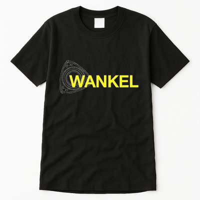Wankel Rotary Rx8 Yellow Tall T-Shirt