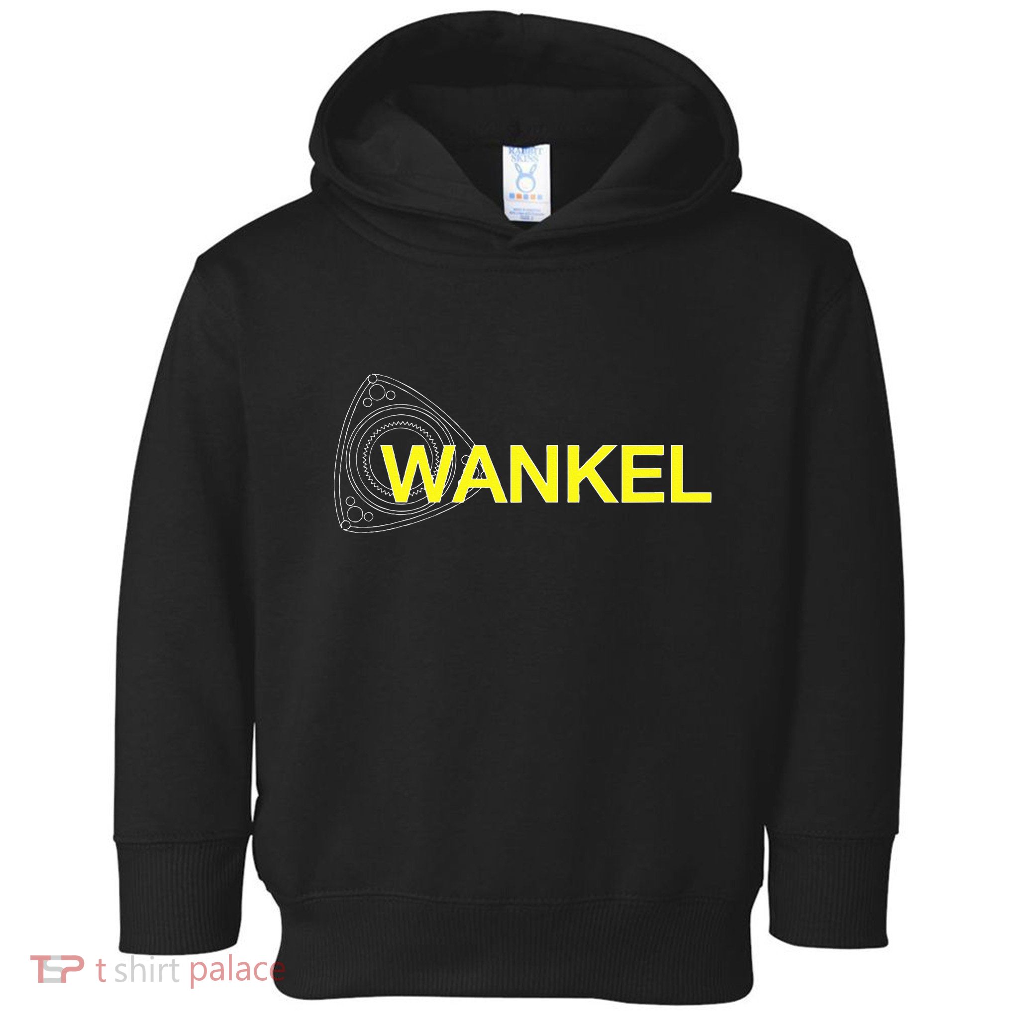 Wankel Rotary Rx8 Yellow Toddler Hoodie