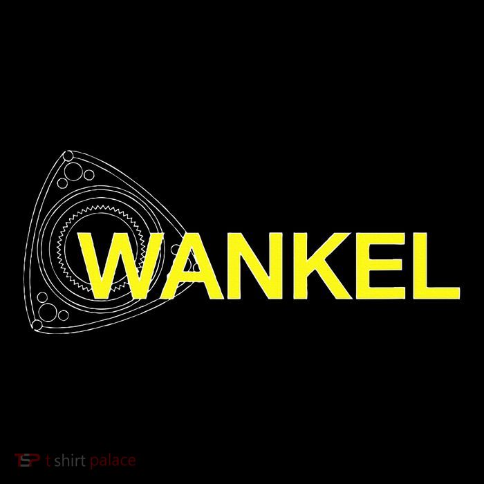Wankel Rotary Rx8 Yellow Womens T-Shirt