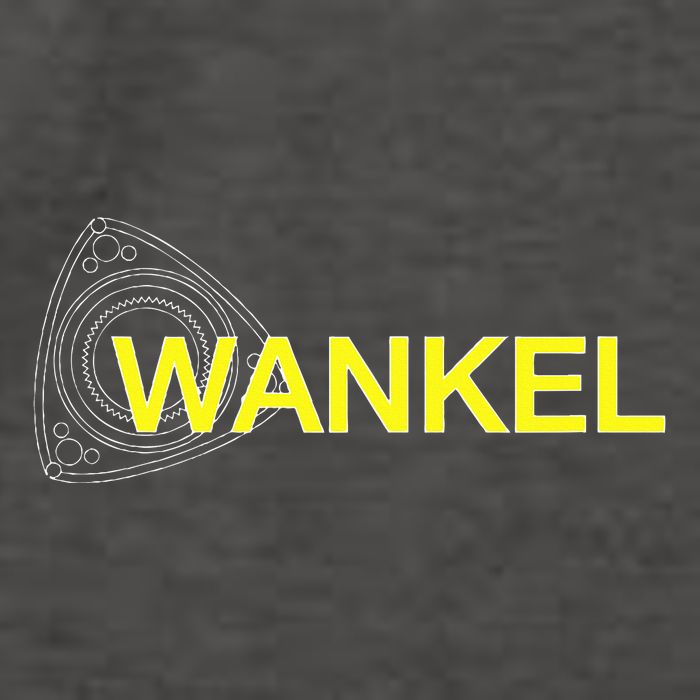 Wankel Rotary Rx8 Yellow Vector Backpack