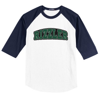 W Rizz Rizzler Funny Meme Quote Baseball Sleeve Shirt