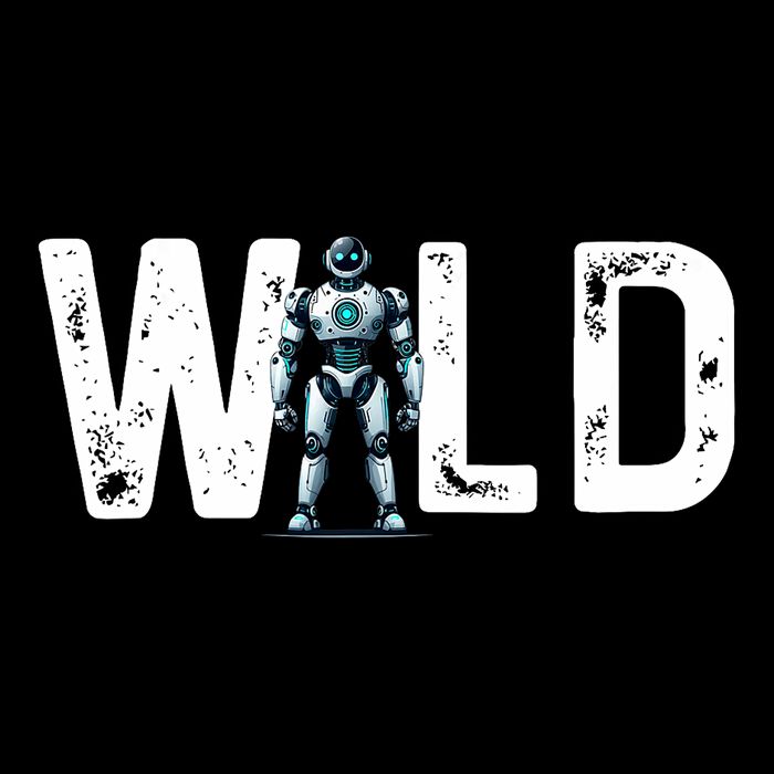 Wild Retro Robotic Robot Art Science & Math 16 in Basic Backpack