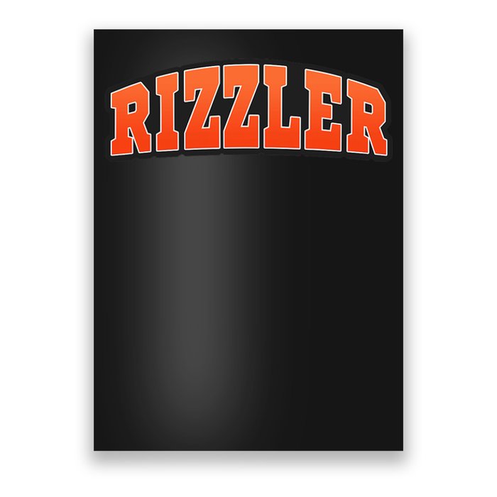 W Rizz Rizzler Funny Meme Quote Poster