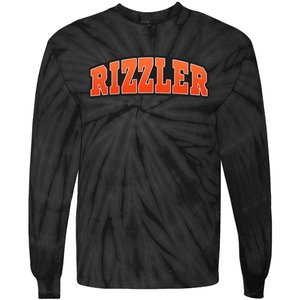 W Rizz Rizzler Funny Meme Quote Tie-Dye Long Sleeve Shirt