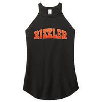 W Rizz Rizzler Funny Meme Quote Women's Perfect Tri Rocker Tank