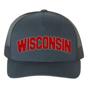 Wisconsin Retro State Yupoong Adult 5-Panel Trucker Hat