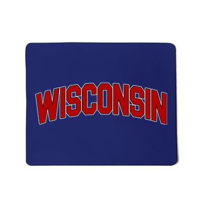 Wisconsin Retro State Mousepad