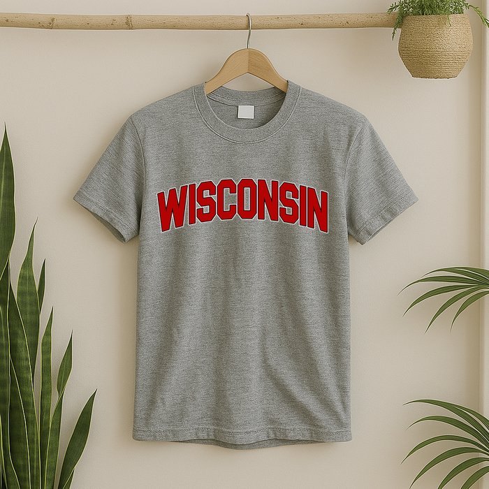 Wisconsin Retro State T-Shirt